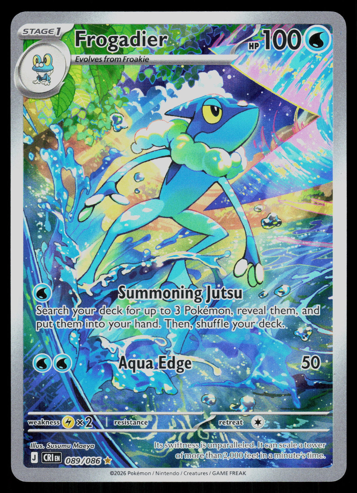 ME04: Chaos Rising #089/086 Frogadier