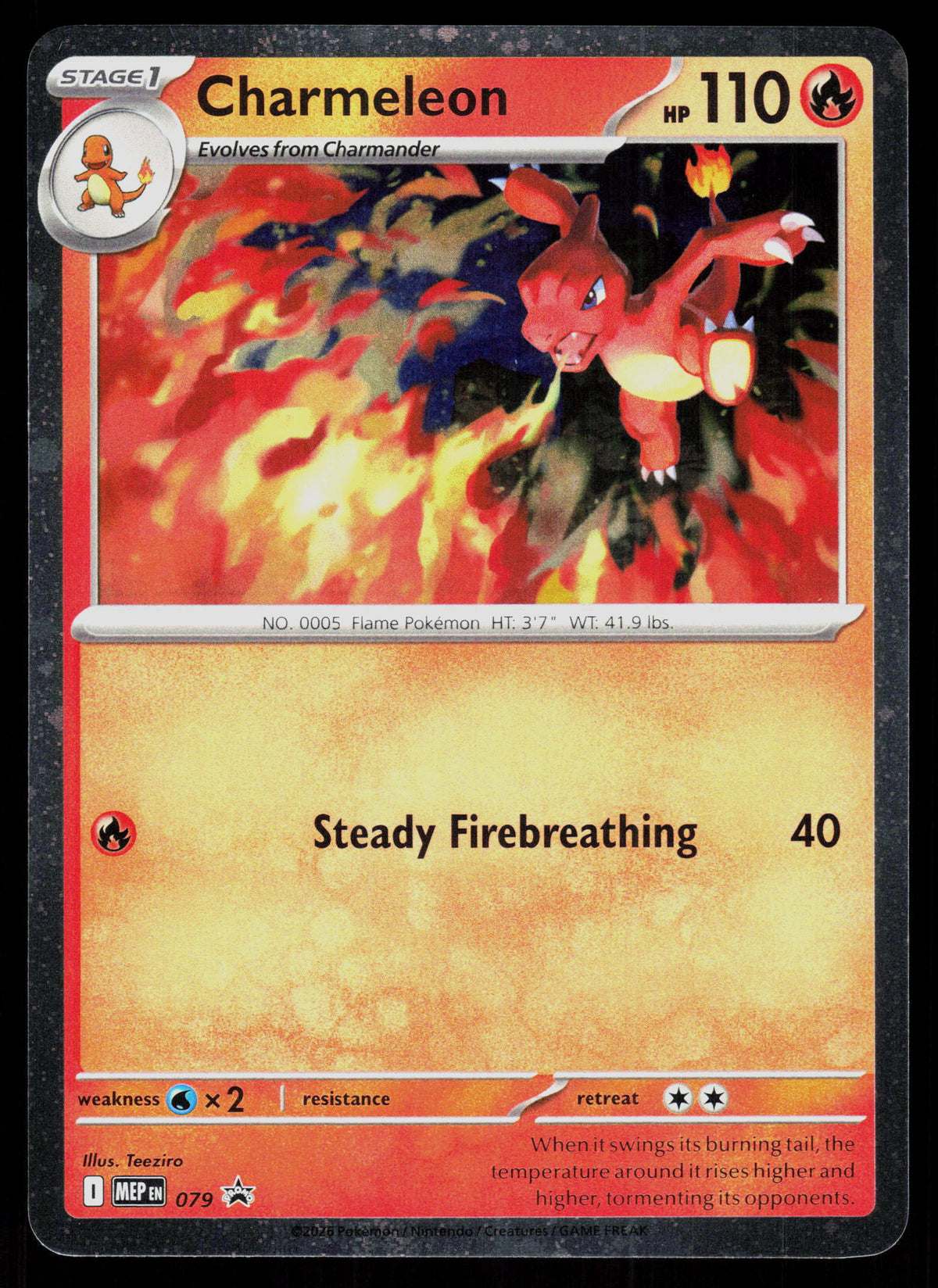 ME: Mega Evolution Promo #079 Charmeleon