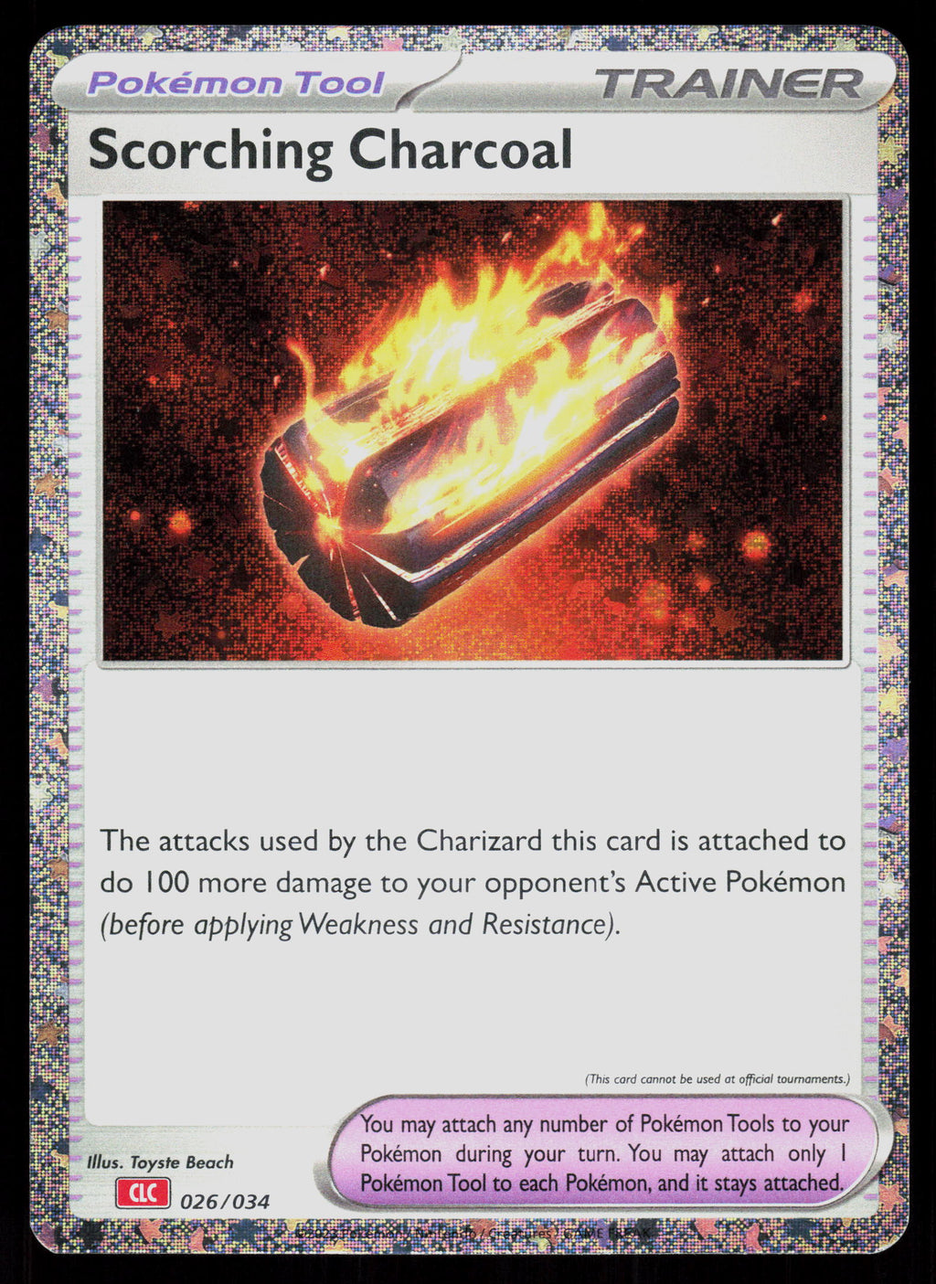 Pokemon TCG Classic: Charizard #026/032 Scorching Charcoal