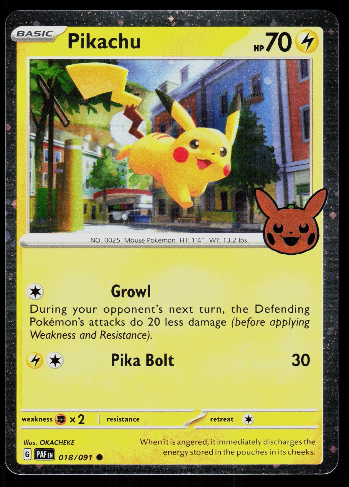 Trick or Trade BOOster Bundle 2023 #062/193 Pikachu