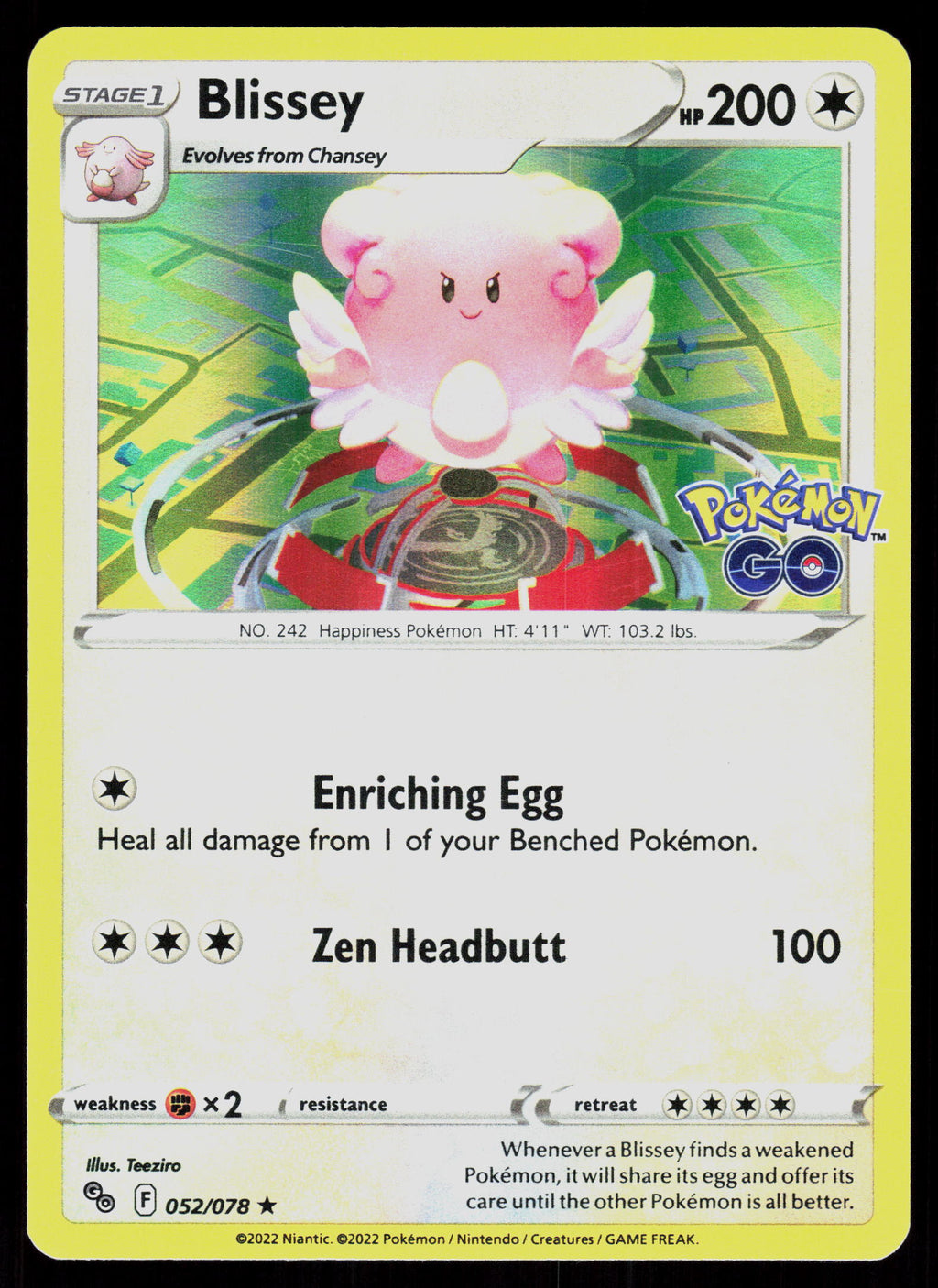 S10b: Pokemon GO #052/071 Blissey
