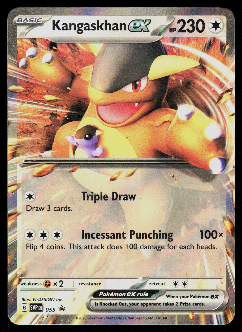 SV: Scarlet & Violet Promo Cards #055 Kangaskhan ex