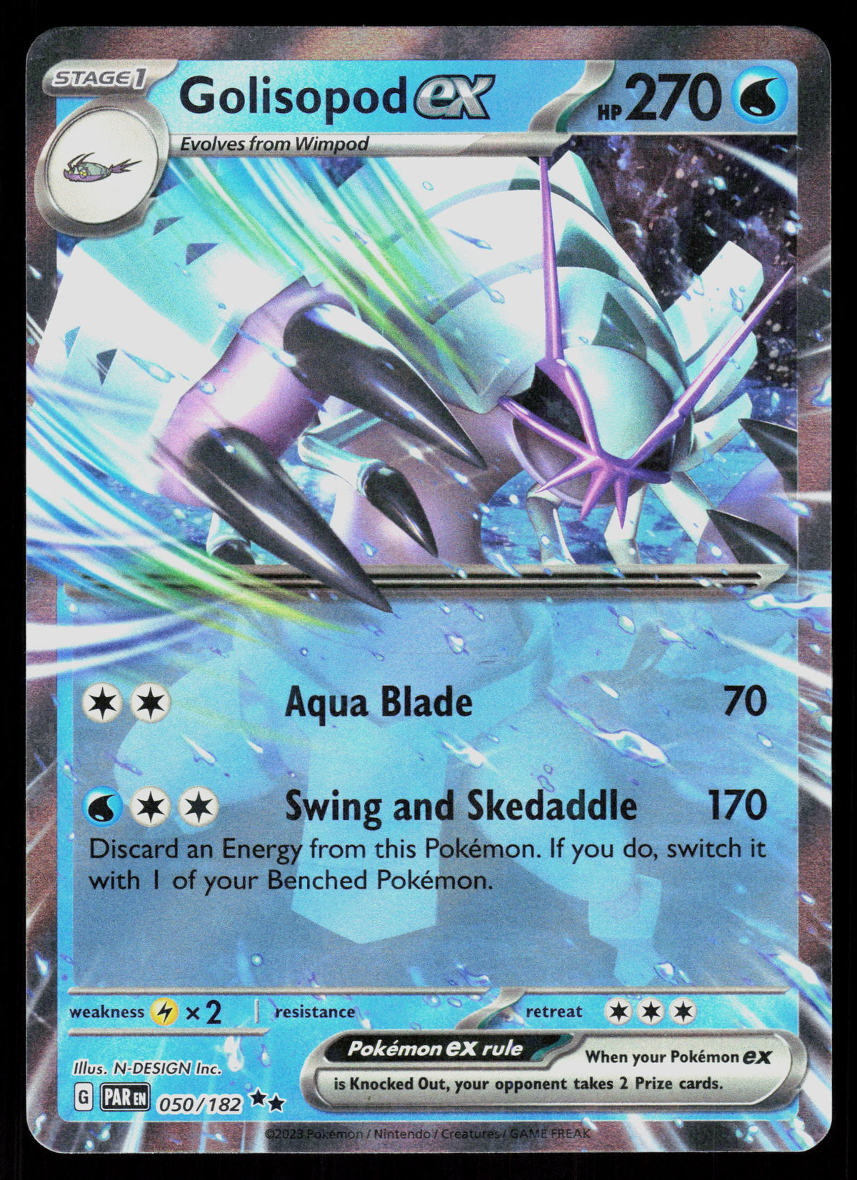 SV04: Paradox Rift #050/182 Golisopod ex