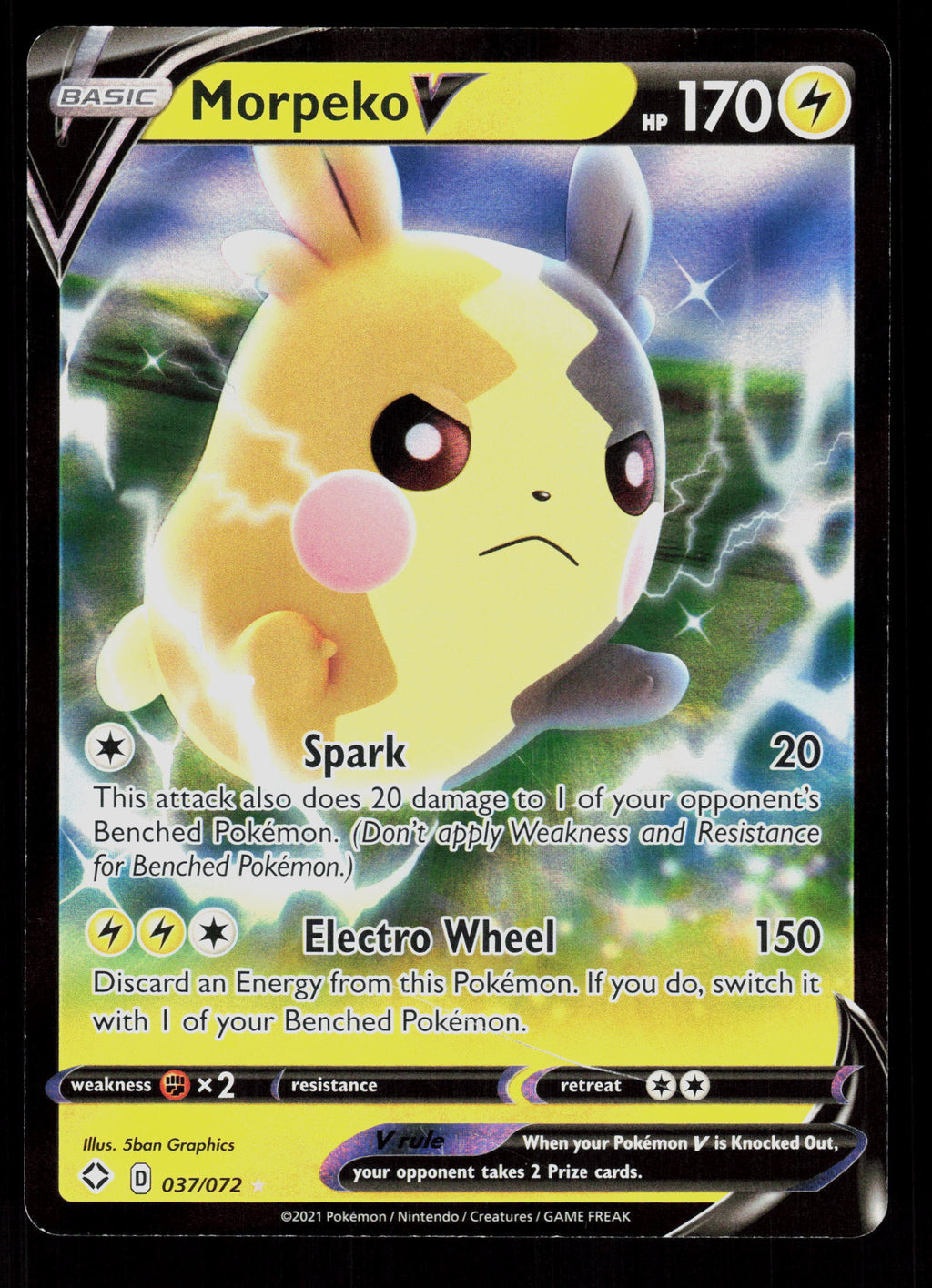 Shining Fates #037/072 Morpeko V
