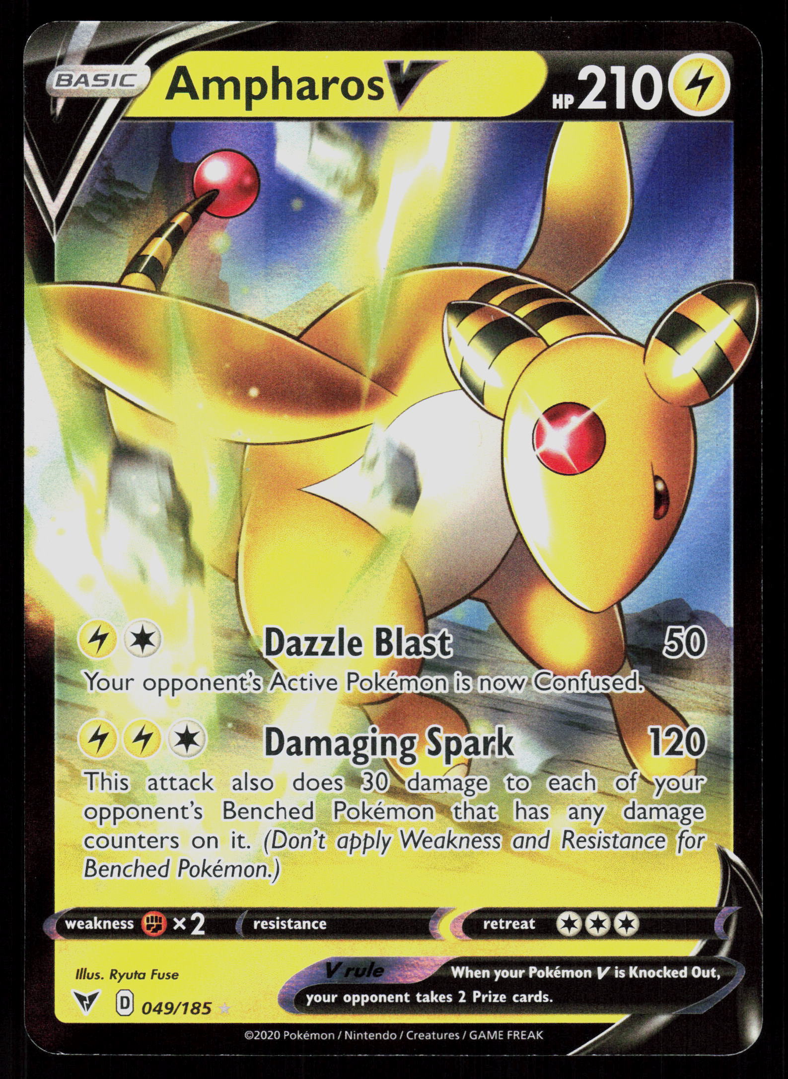 SWSH04: Vivid Voltage #049/185 Ampharos V