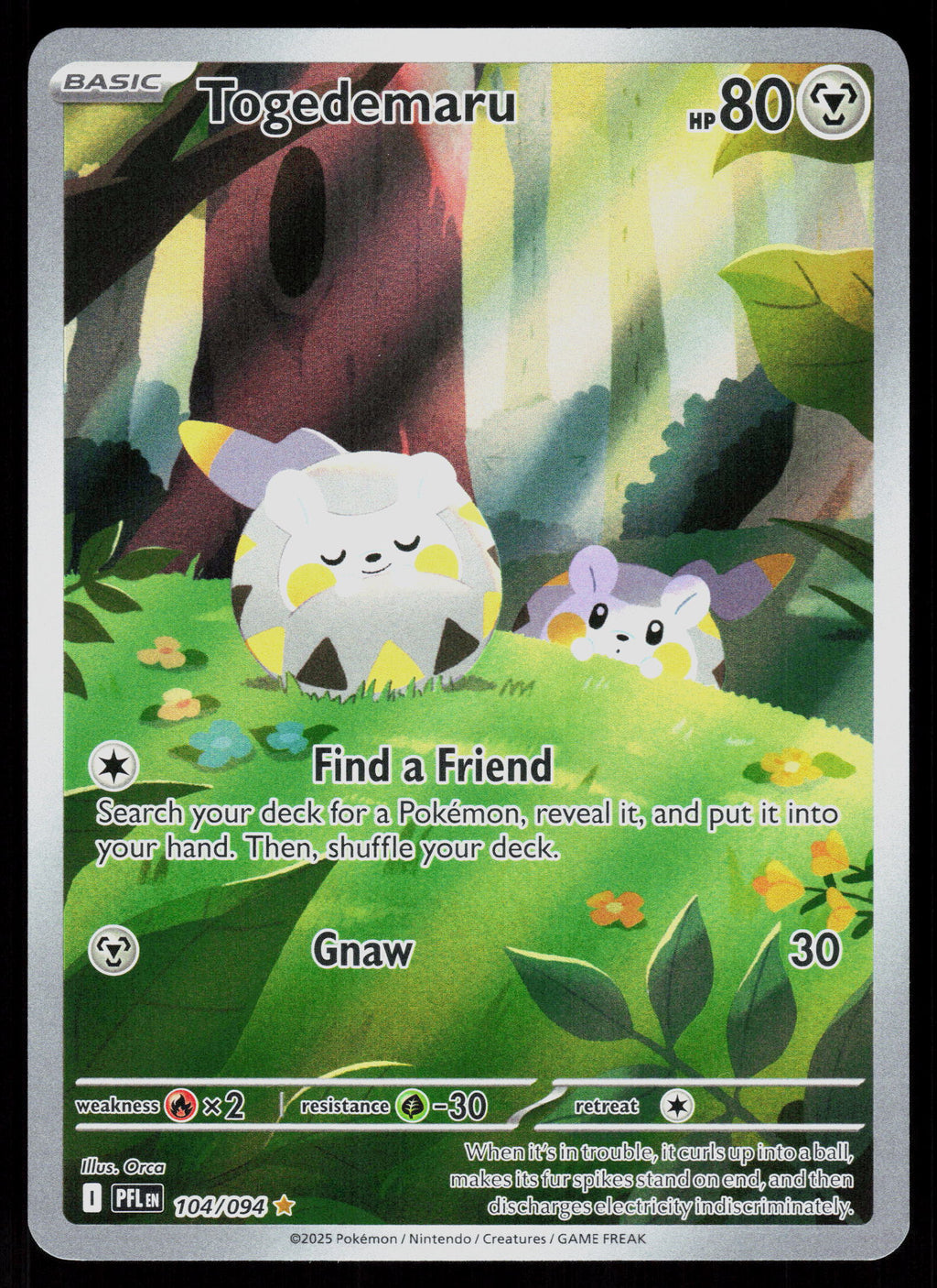 ME02: Phantasmal Flames #104/094 Togedemaru