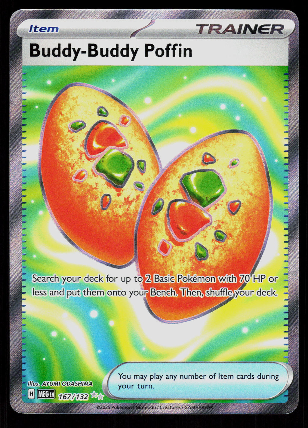 ME01: Mega Evolution #167/132 Buddy-Buddy Poffin