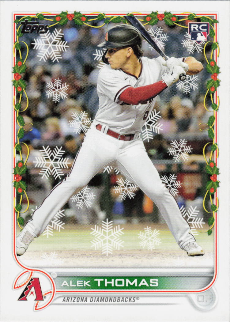 2022 Topps Holiday #HW14 Alek Thomas