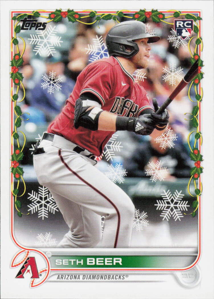 2022 Topps Holiday #HW114 Seth Beer