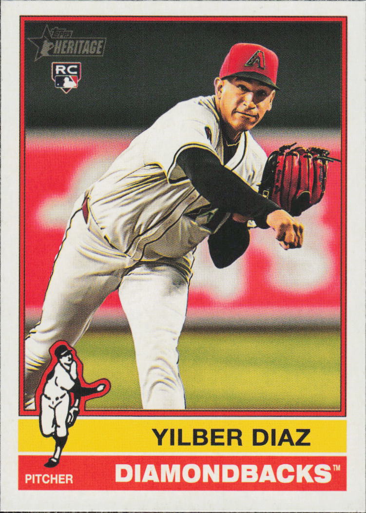 2025 Topps Heritage #372 Yilber Diaz