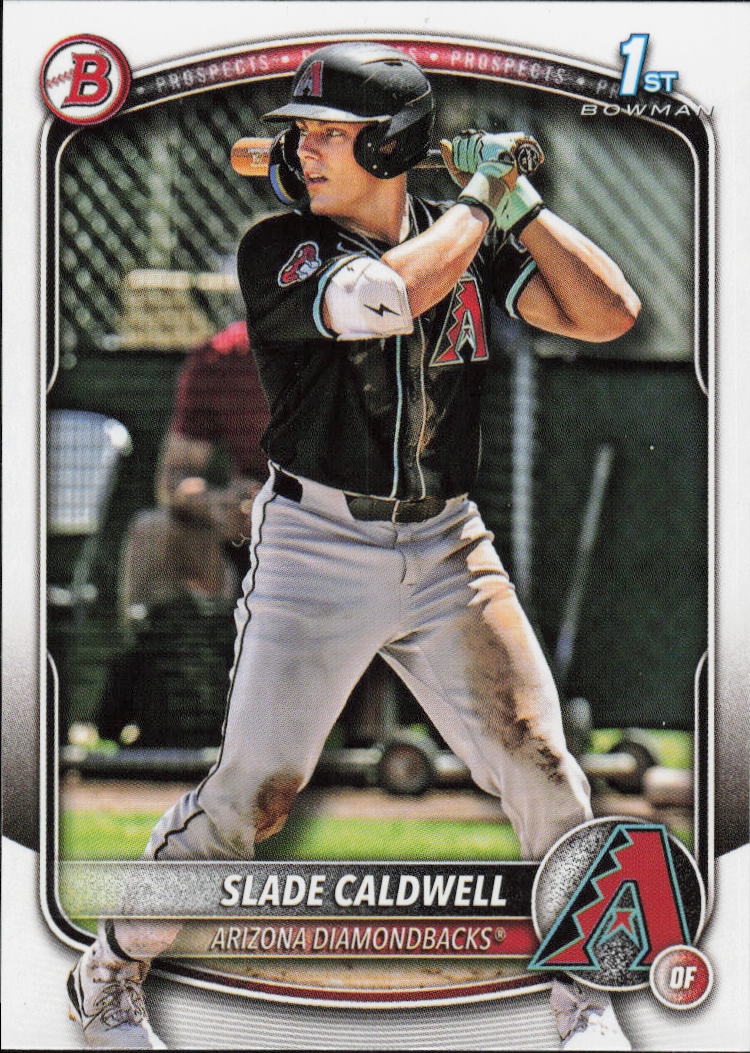 2025 Bowman #BP-21 Slade Caldwell Prospects