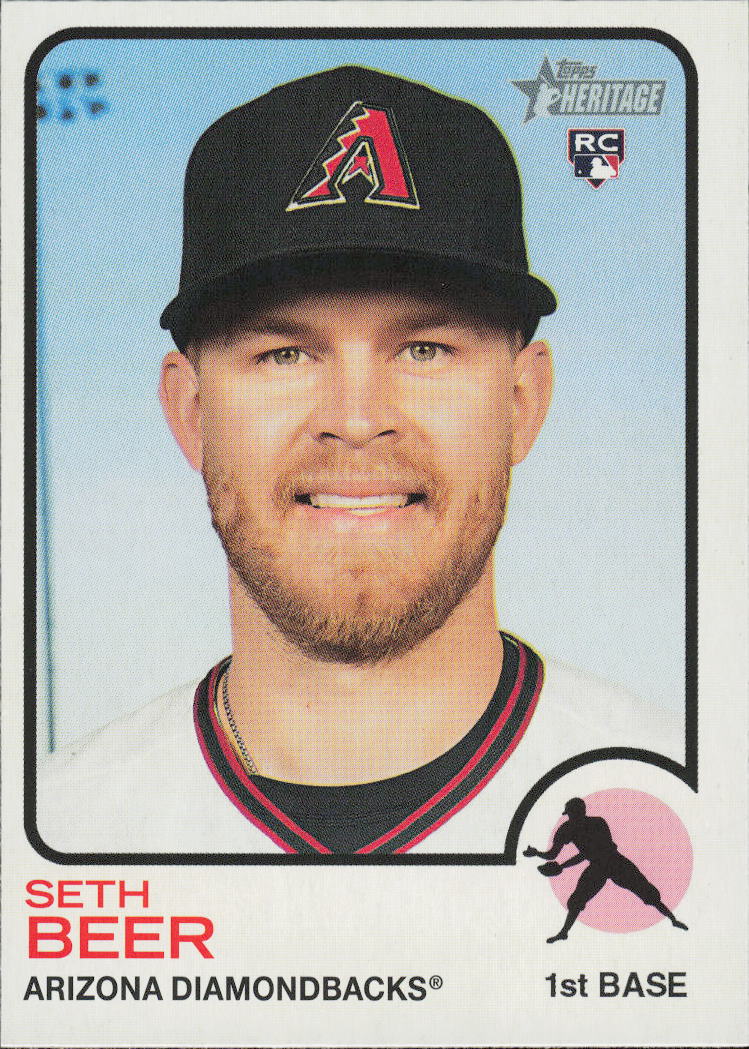 2022 Topps Heritage #77 Seth Beer