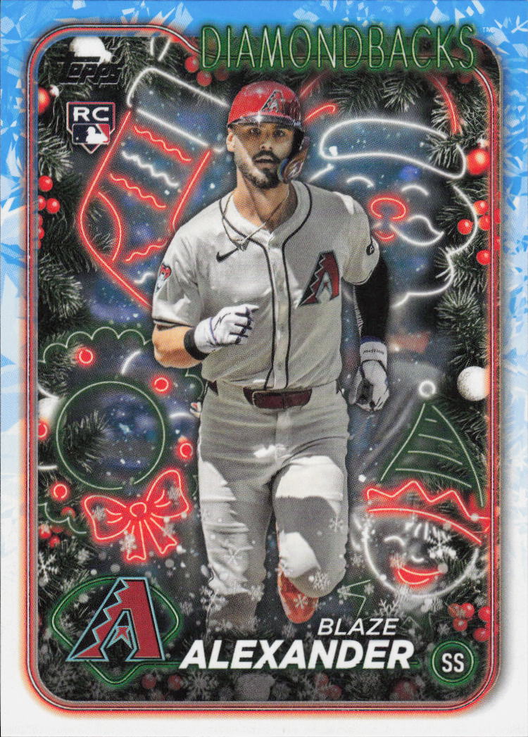 2024 Topps Holiday #H69 Blaze Alexander