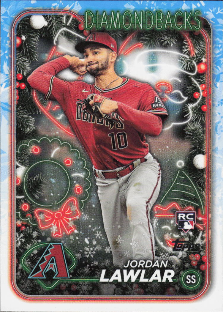 2024 Topps Holiday #H166 Jordan Lawlar