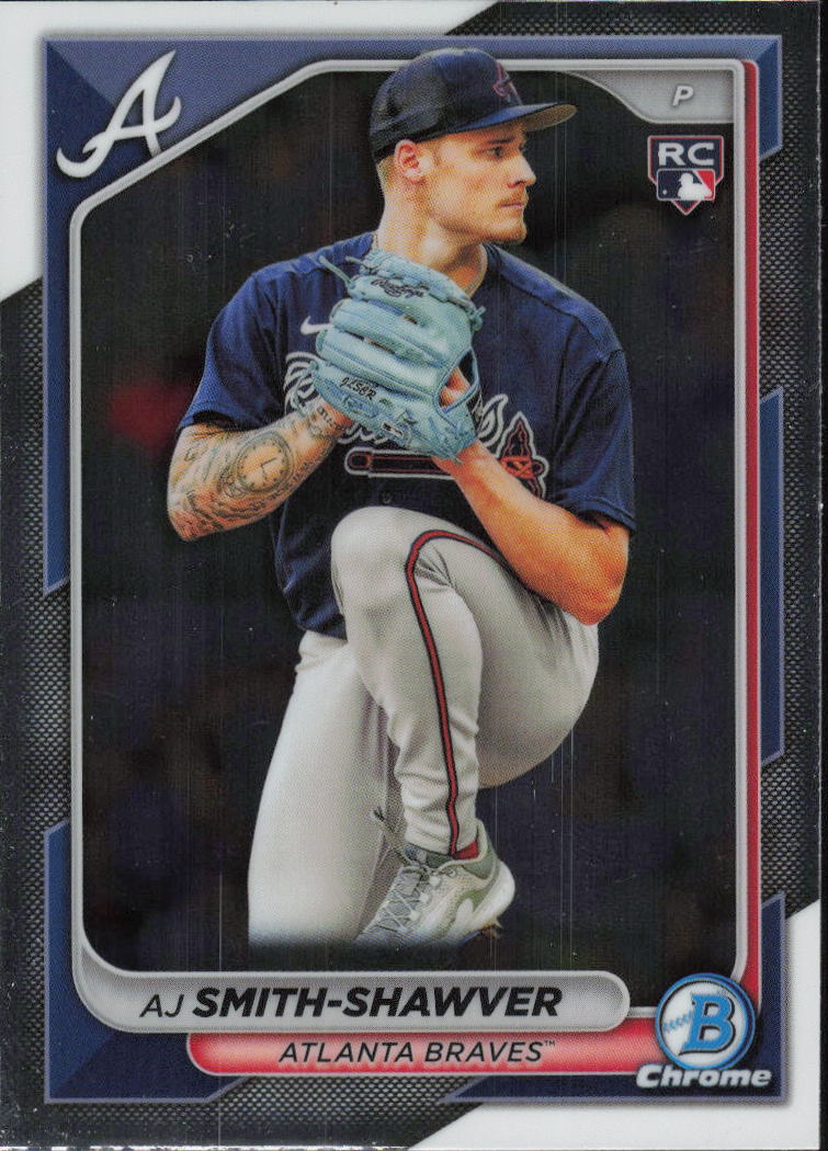 2024 Bowman Chrome #22 AJ Smith-Shawver