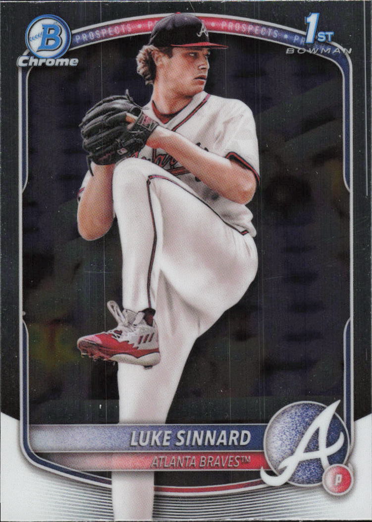 2025 Bowman #BCP-62 Luke Sinnard Chrome Prospects