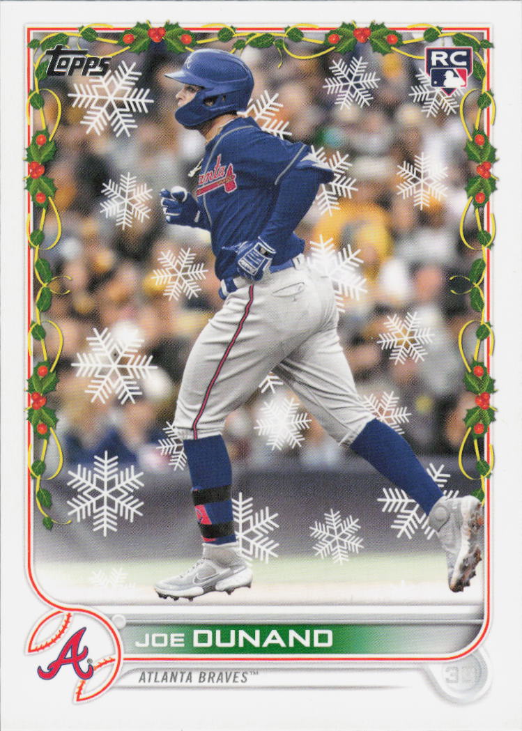 2022 Topps Holiday #HW7 Joe Dunand