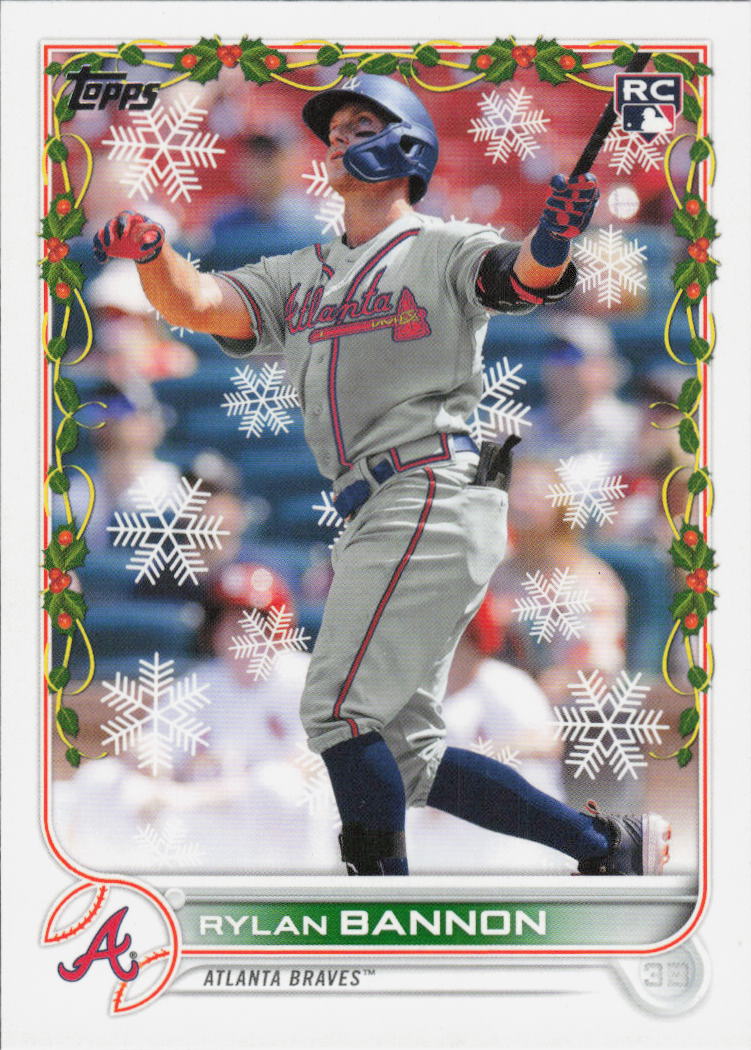 2022 Topps Holiday #HW84 Rylan Bannon