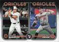 2024 Topps Update #US315 David Bañuelos / Matt Krook RCOM,