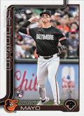 2025 Topps Baltimore Orioles #BAL-4 Coby Mayo