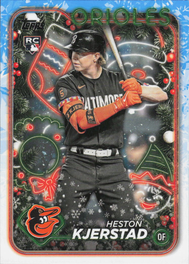 2024 Topps Holiday #H171 Heston Kjerstad