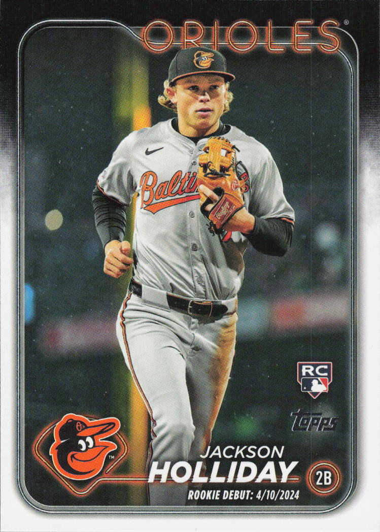 2024 Topps Update #US97 Jackson Holliday Yellow