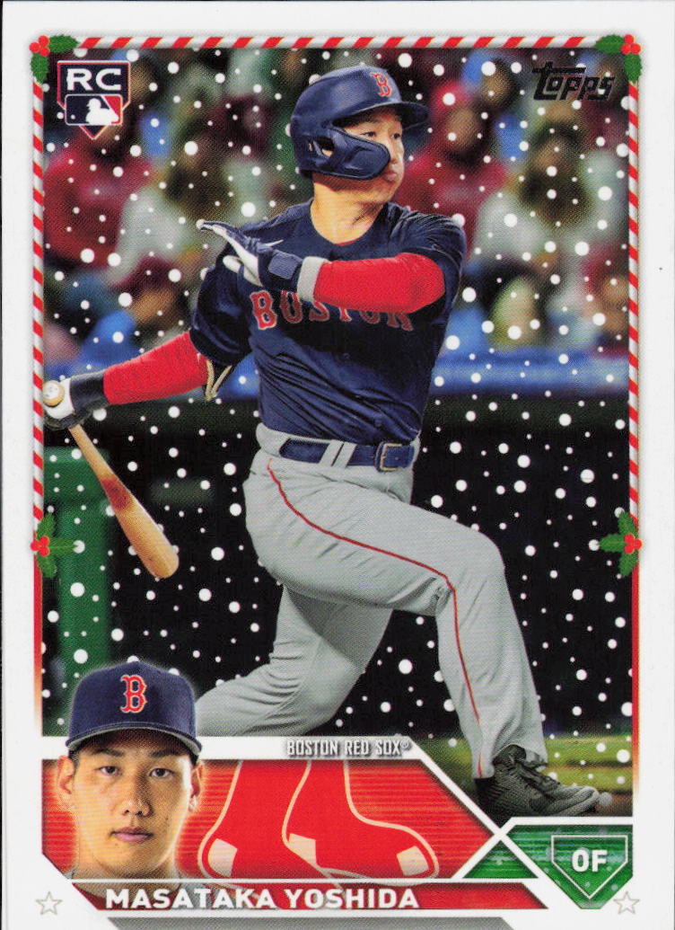 2023 Topps Holiday #H8 Masataka Yoshida