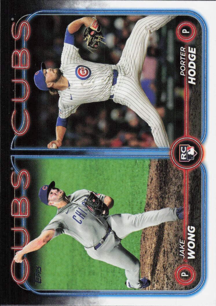 2024 Topps Update #US106 Porter Hodge / Jake Wong RCOM,