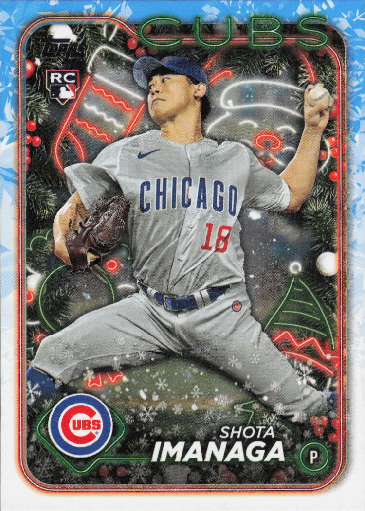 2024 Topps Holiday #H84 Shota Imanaga