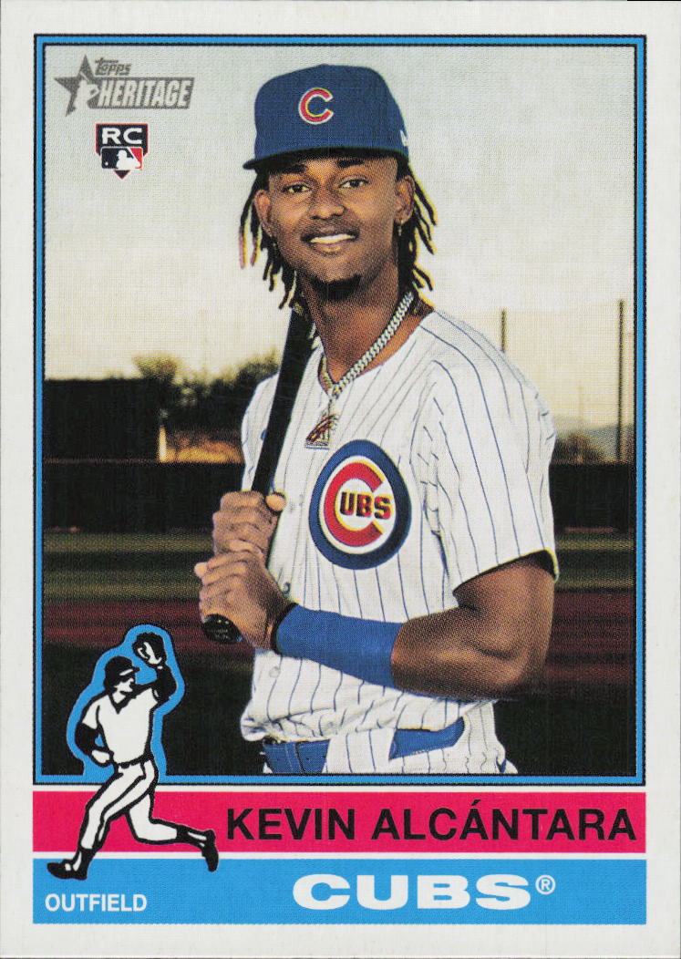 2025 Topps Heritage #353 Kevin Alcántara