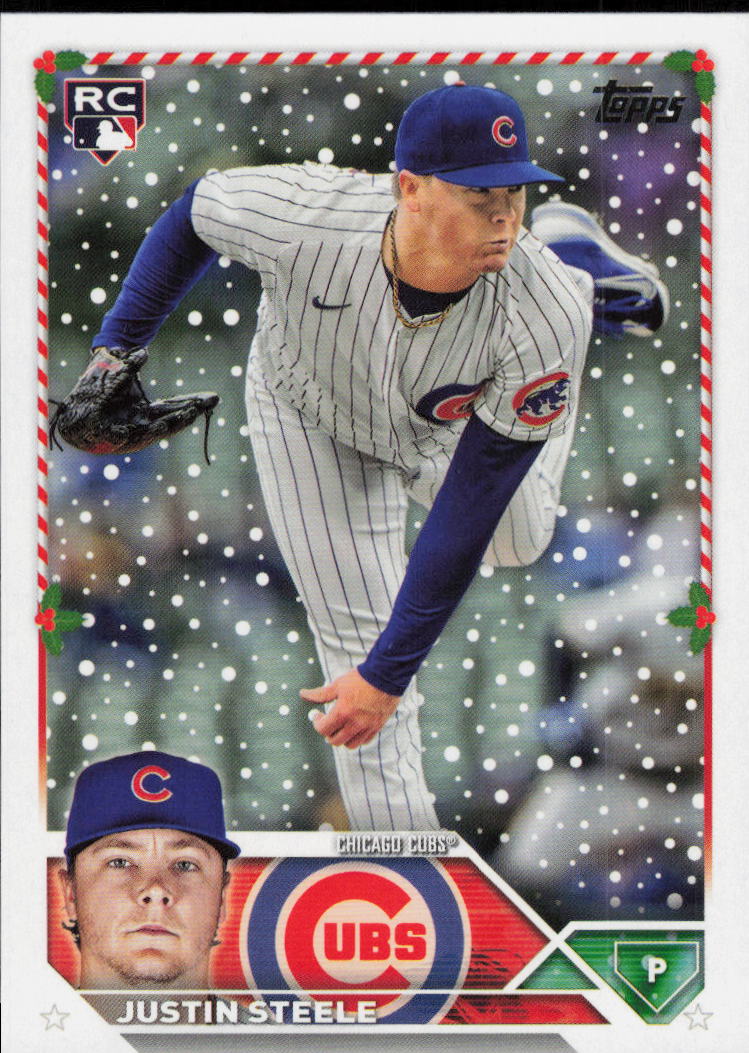 2023 Topps Holiday #H191 Justin Steele