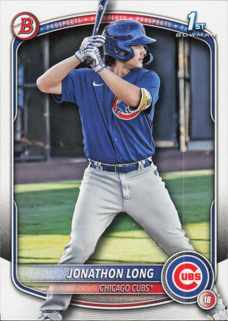 2025 Bowman #BP-58 Jonathon Long Prospects