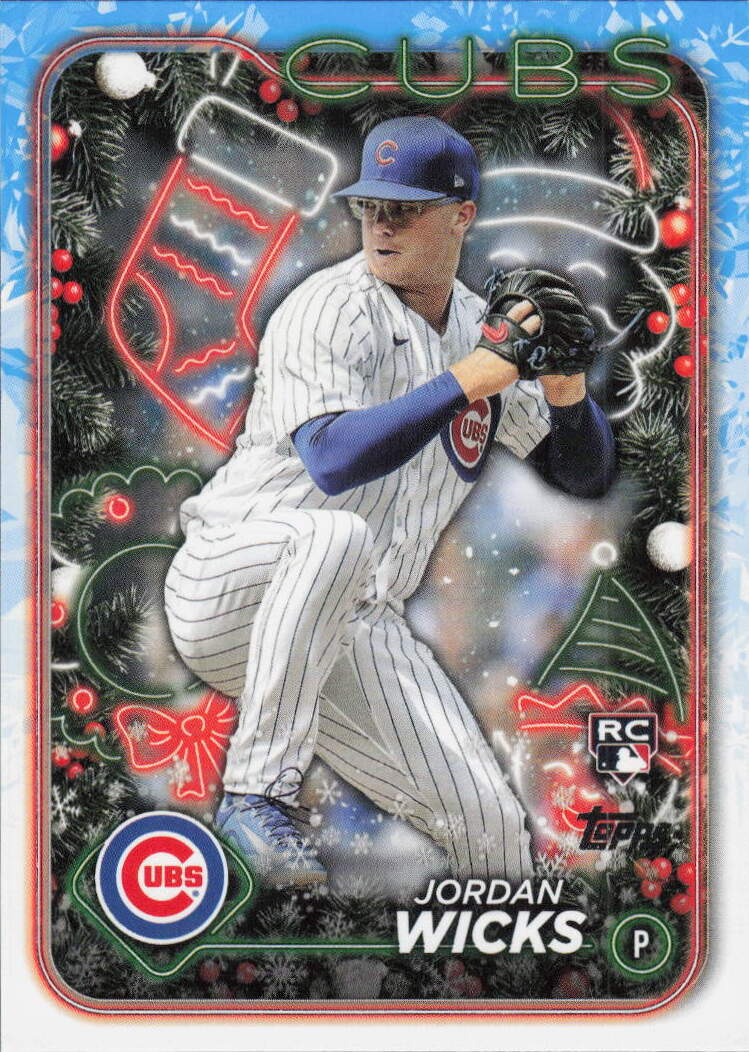 2024 Topps Holiday #H38 Jordan Wicks