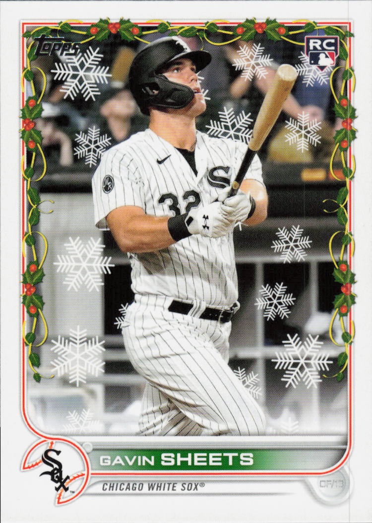 2022 Topps Holiday #HW174 Gavin Sheets