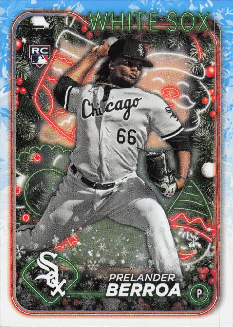 2024 Topps Holiday #H182 Prelander Berroa