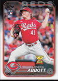 2024 Topps #214 Andrew Abbott