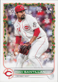 2022 Topps Holiday #HW60 Tony Santillan