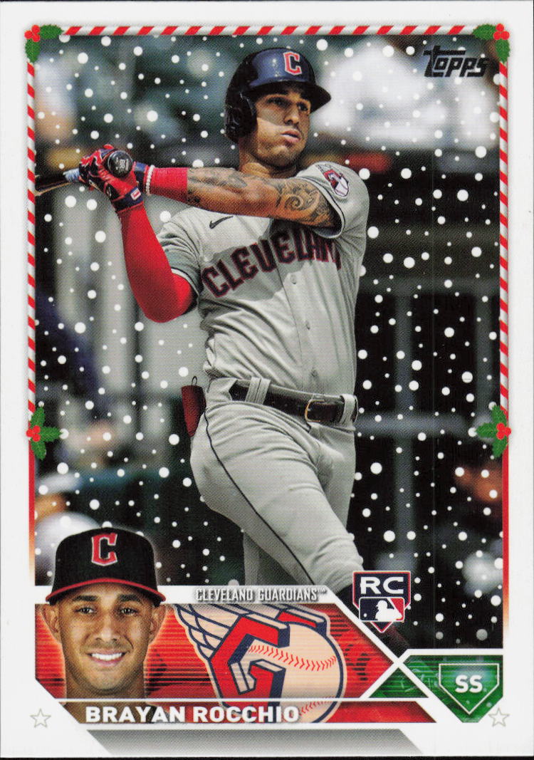 2023 Topps Holiday #H63 Brayan Rocchio