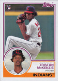 2021 Topps Archives #143 Triston McKenzie