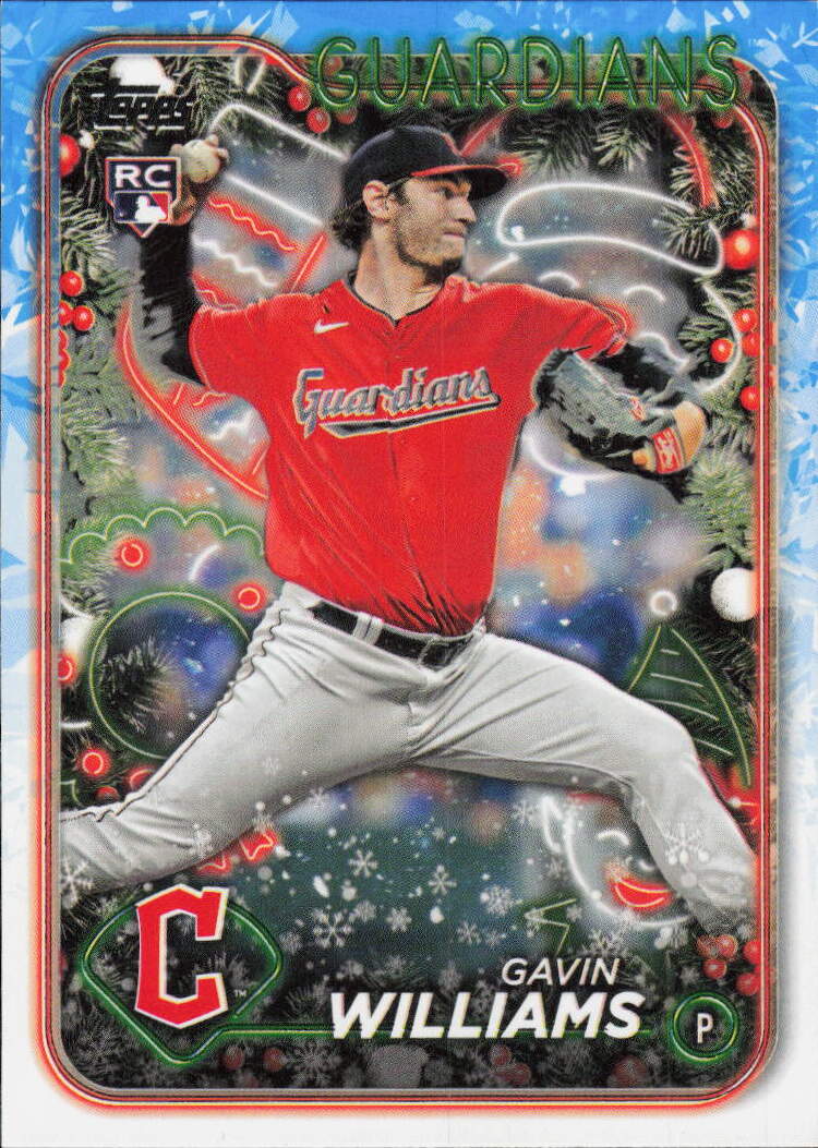 2024 Topps Holiday #H173 Gavin Williams