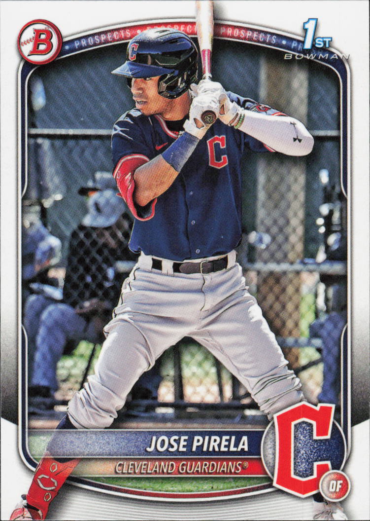 2025 Bowman #BP-111 Jose Pirela Prospects