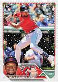 2023 Topps Holiday #H188 Oscar Gonzalez