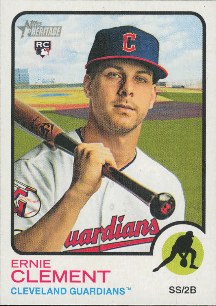2022 Topps Heritage #277 Ernie Clement