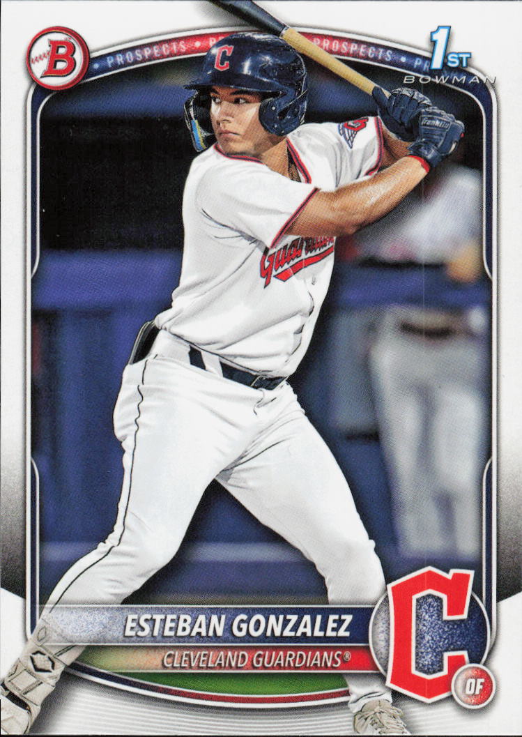 2025 Bowman #BP-70 Esteban Gonzalez Prospects
