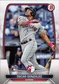 2023 Bowman #62 Oscar Gonzalez