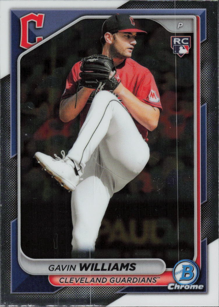 2024 Bowman Chrome #77 Gavin Williams