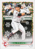 2022 Topps Holiday #HW21 Steven Kwan