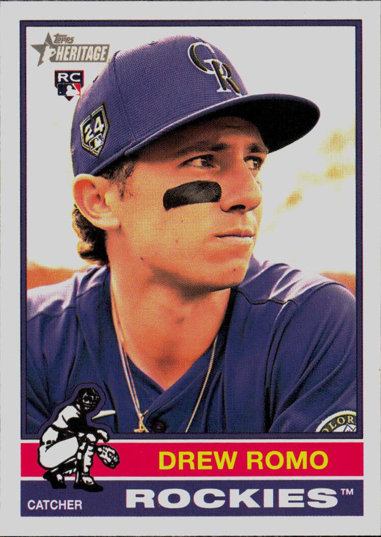 2025 Topps Heritage #386 Drew Romo