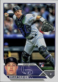 2023 Topps Colorado Rockies #COL-9 Brian Serven