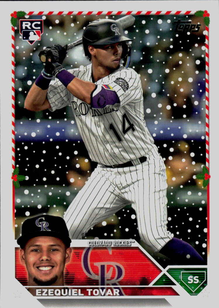 2023 Topps Holiday #H90 Ezequiel Tovar